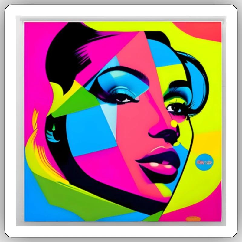 Sticker Größe S (10 x 10 cm) - 