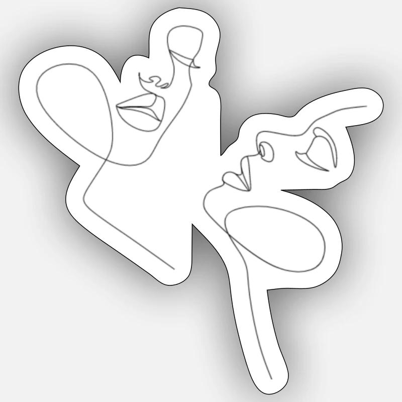 Sticker size S (10 x 10 cm) - 