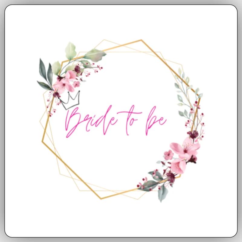 Future mariée Sticker taille S (10 x 10 cm)