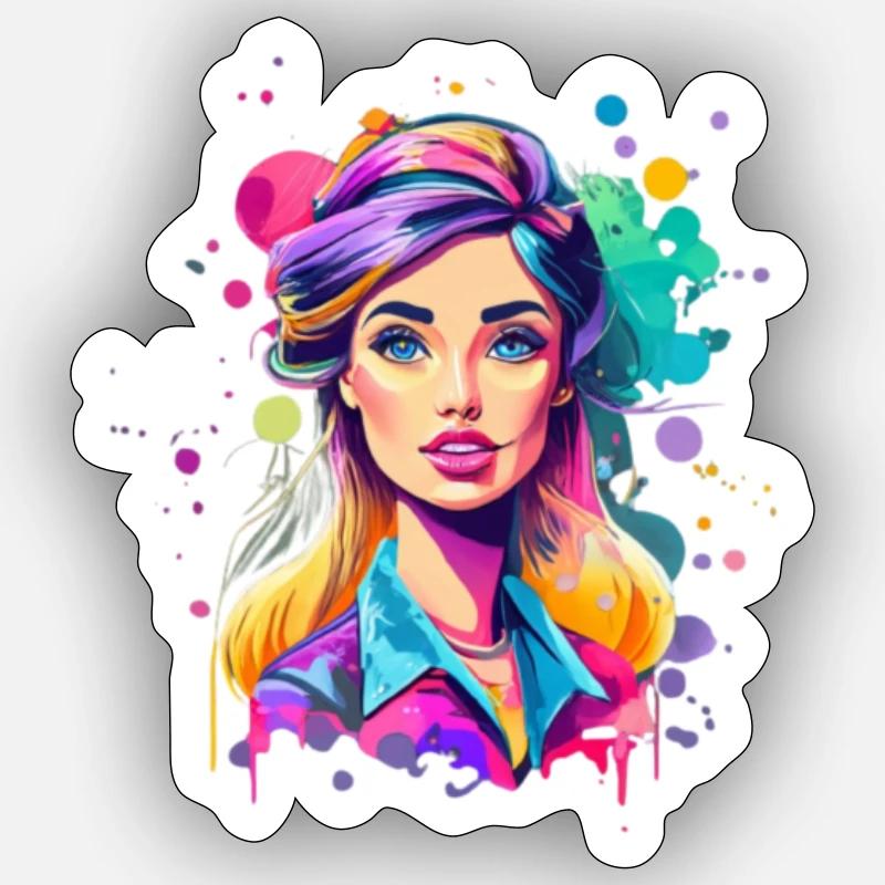 Sticker taille S (10 x 10 cm) - 