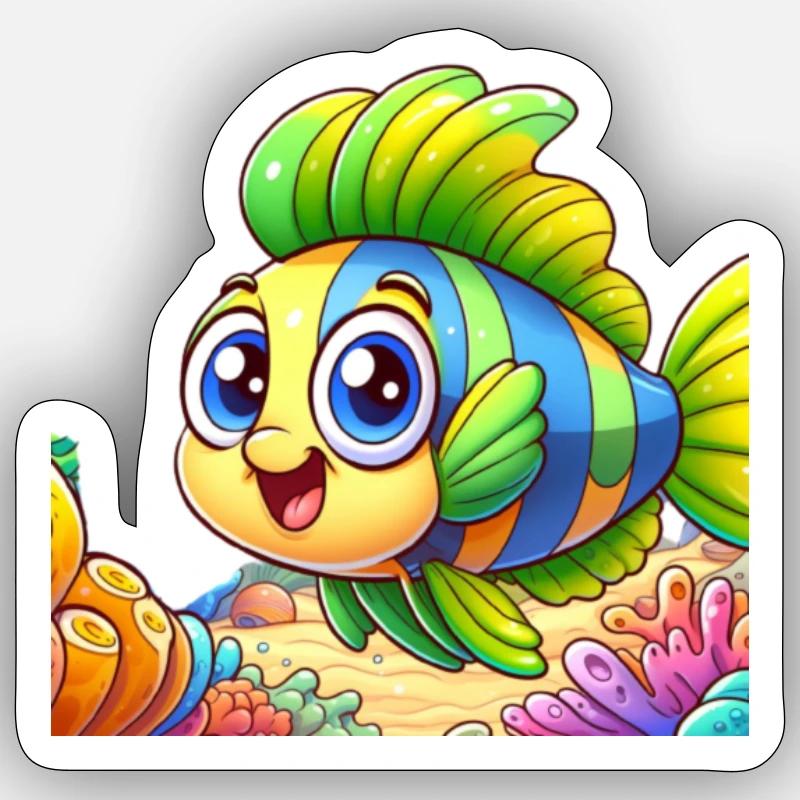 Sticker taille S (10 x 10 cm) - 