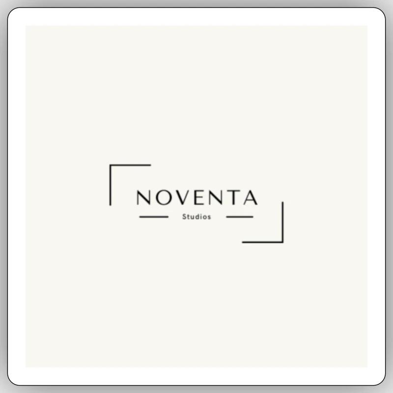 Noventa studios Sticker Größe S (10 x 10 cm)