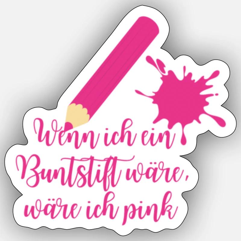 Stift Sticker Größe S (10 x 10 cm)