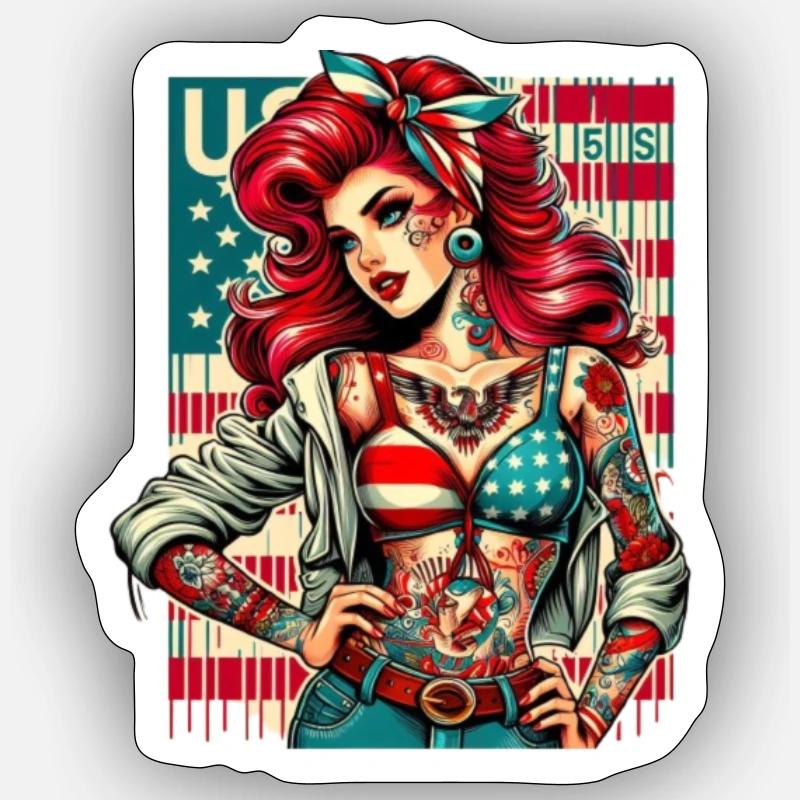 Sticker taille S (10 x 10 cm) - 