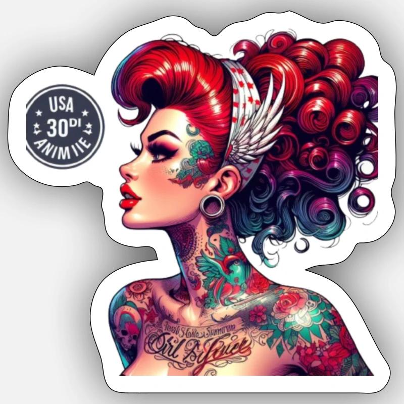 Sticker taille S (10 x 10 cm) - 