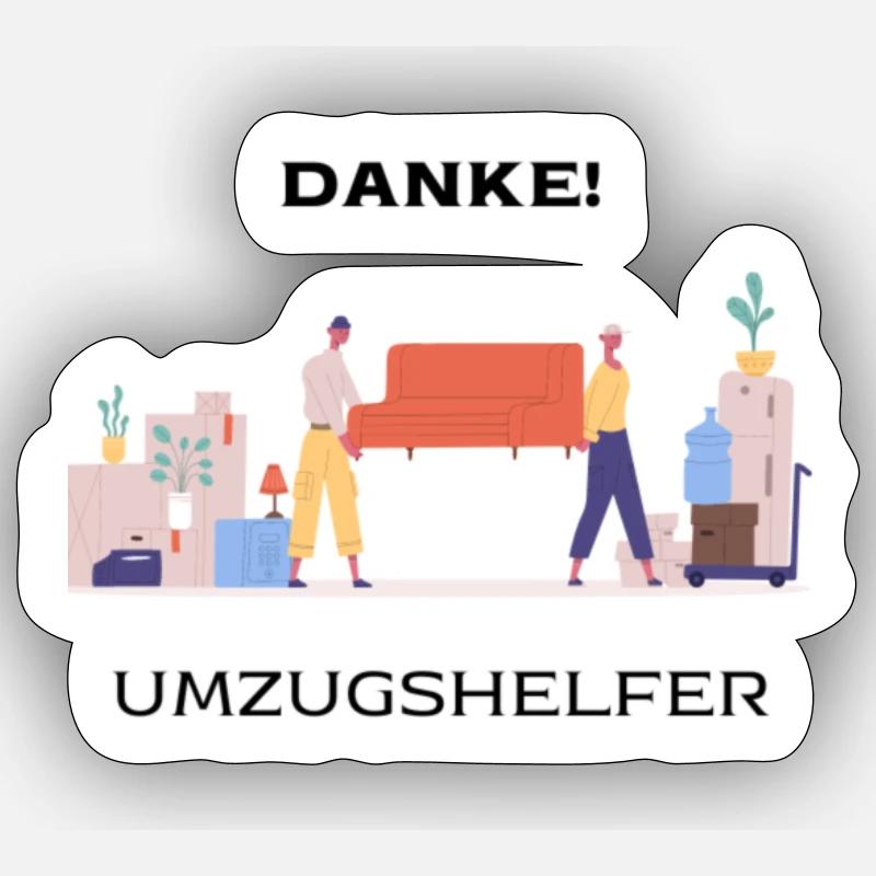 Sticker Größe S (10 x 10 cm) - 