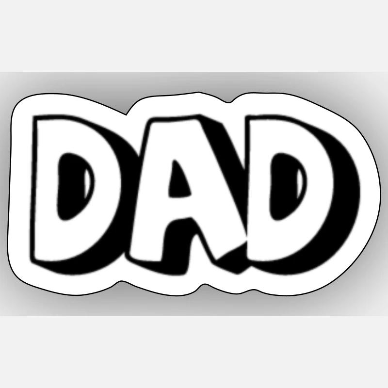 DAD Sticker taille S (10 x 10 cm)