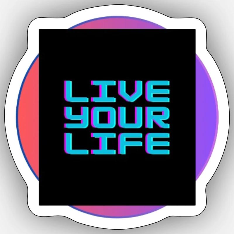 Sticker Größe S (10 x 10 cm) - 