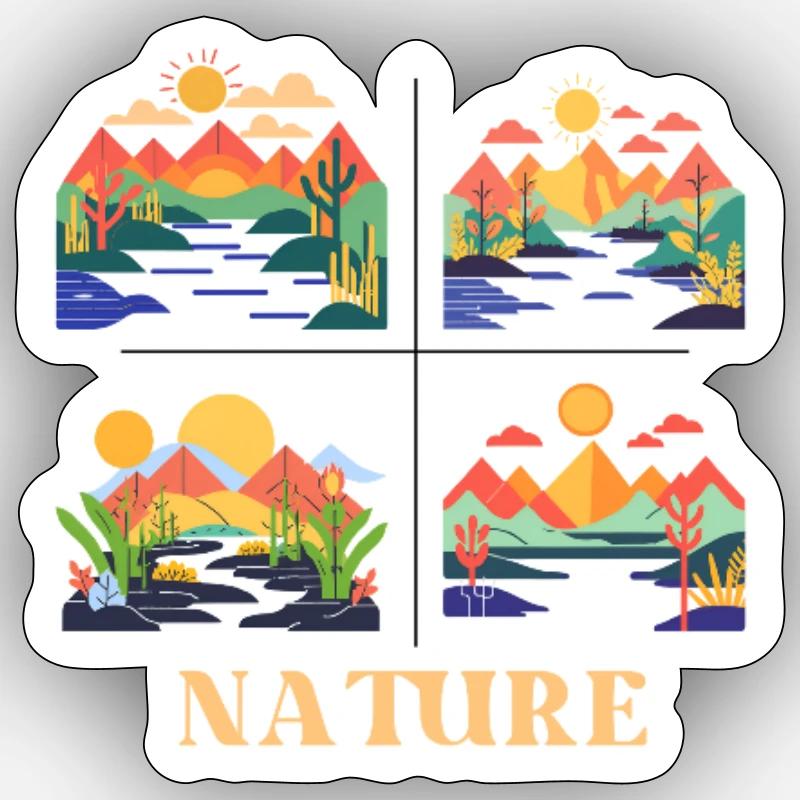 Sticker Größe S (10 x 10 cm) - 