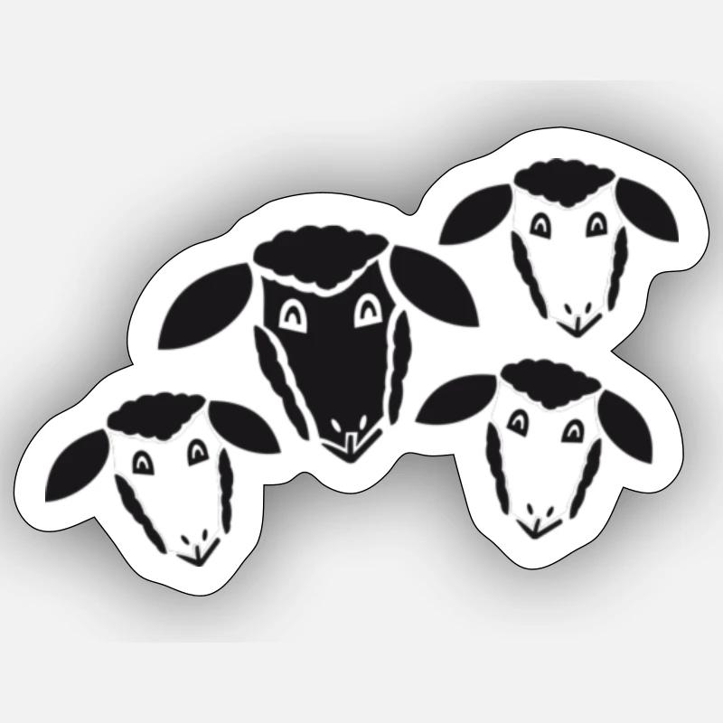 Sticker Größe S (10 x 10 cm) - 