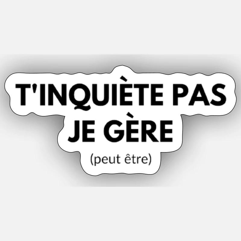 Sticker taille S (10 x 10 cm) - 