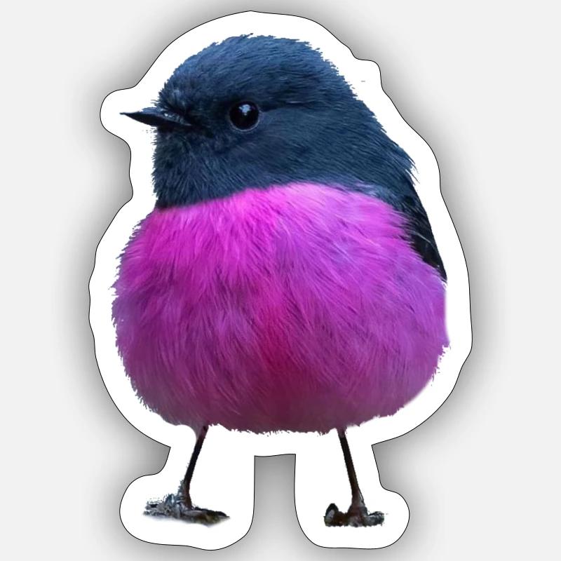 Sweet Bird/ Bird - Sticker size S (10 x 10 cm) - white matte