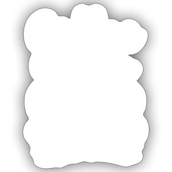 Coffee is good idea - Sticker size S (10 x 10 cm) - white matte - Front