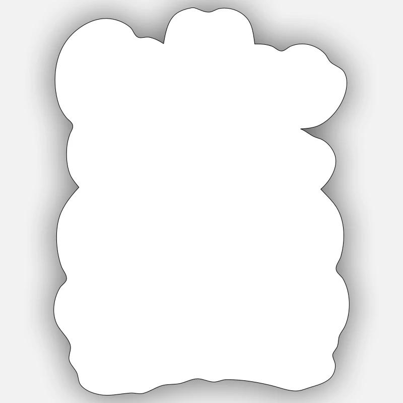 Kaffee ist eine gute Idee Sticker Größe S (10 x 10 cm)