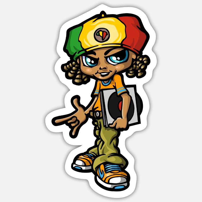 Sticker Größe S (10 x 10 cm) - 