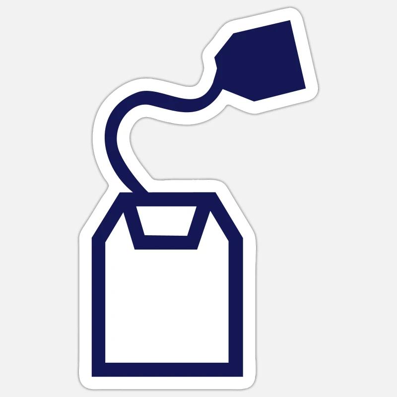 Sticker taille S (10 x 10 cm) - 