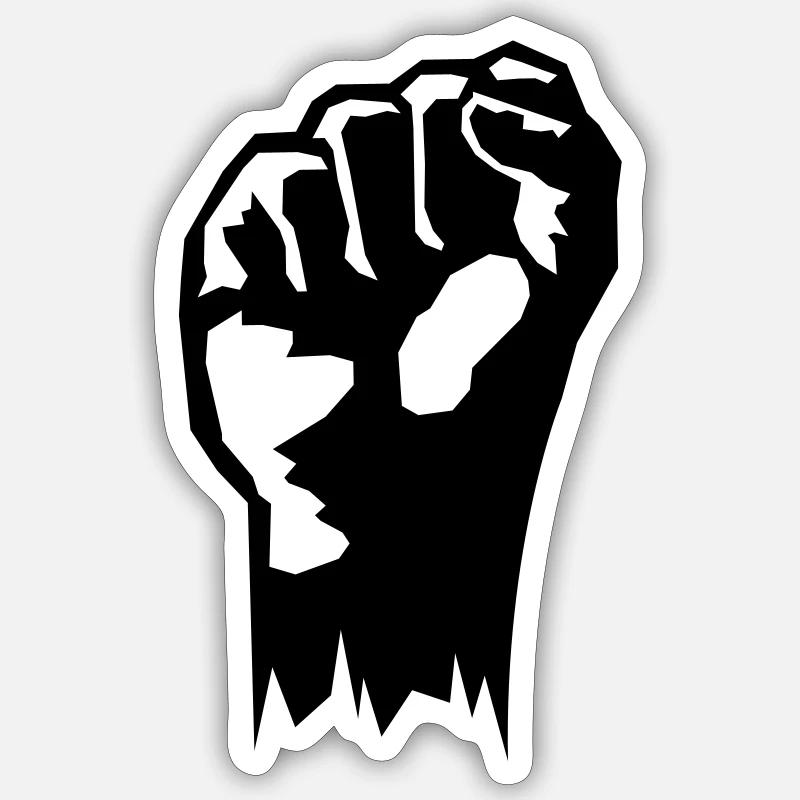 combat Sticker size S (10 x 10 cm)