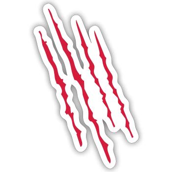 2541614 14872041 kratz - Sticker Größe S (10 x 10 cm) - Mattweiß - Vorne