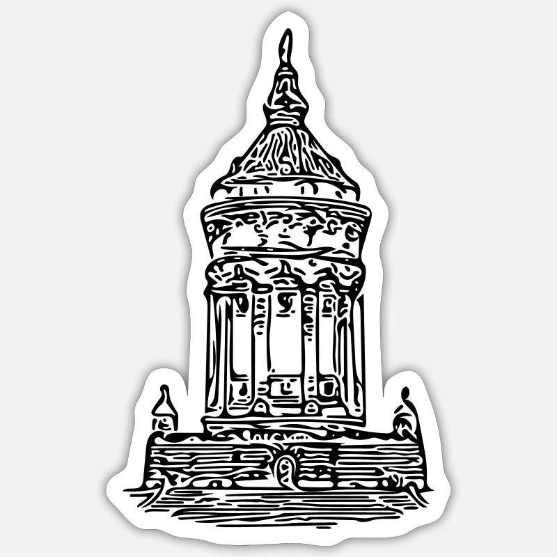 Sticker taille S (10 x 10 cm) - 