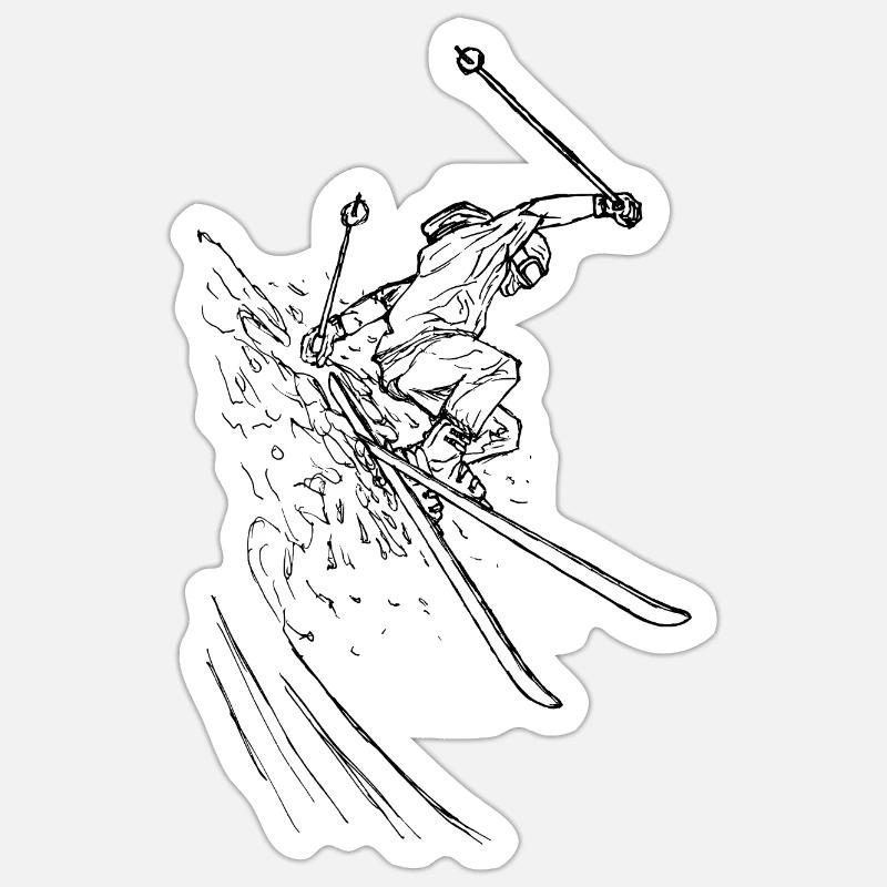 Sticker taille S (10 x 10 cm) - 