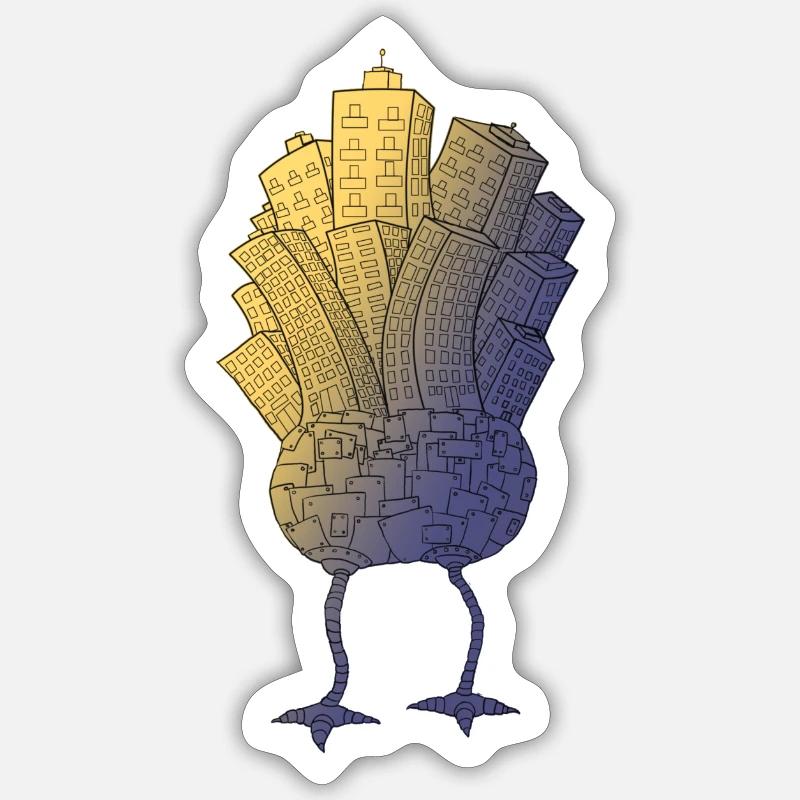 Sticker taille S (10 x 10 cm) - 