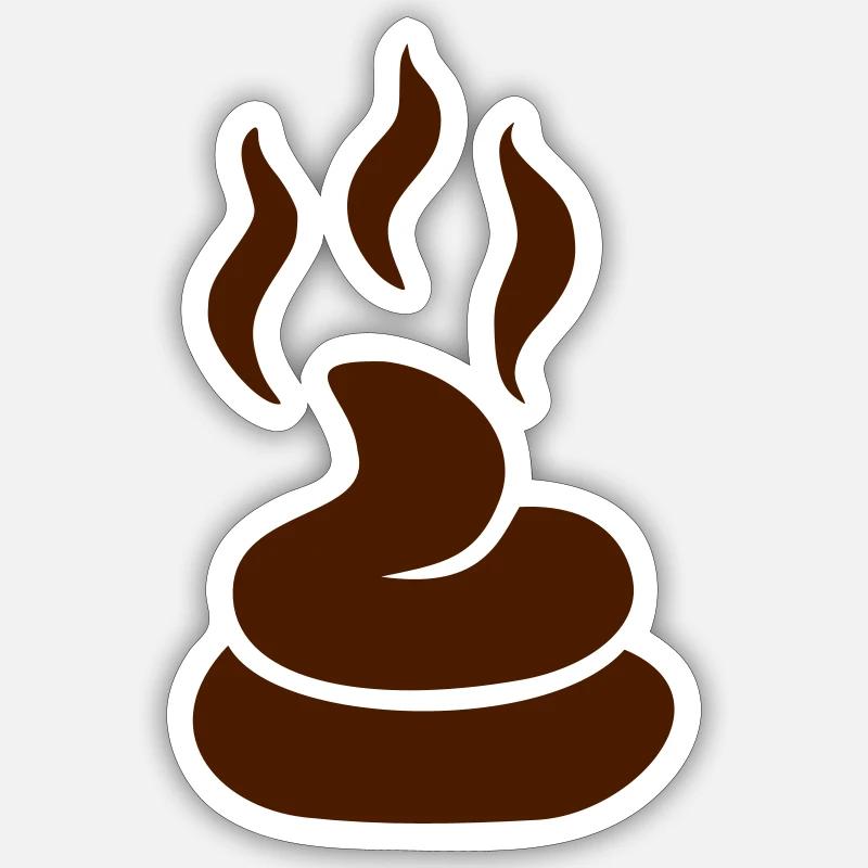 Shit Sticker size S (10 x 10 cm)