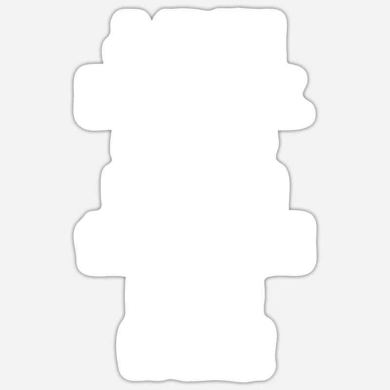 Selbstgespräch Experten Rat - Sticker Größe S (10 x 10 cm) - Mattweiß