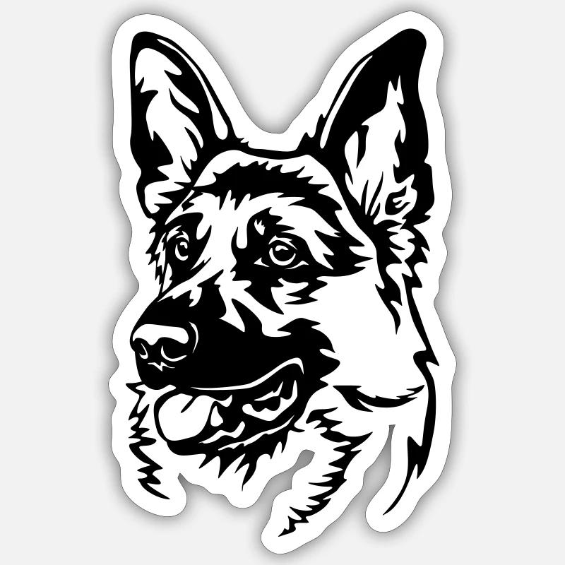 Sticker Größe S (10 x 10 cm) - 