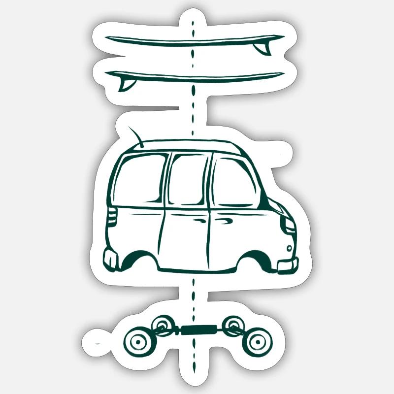 Sticker taille S (10 x 10 cm) - 