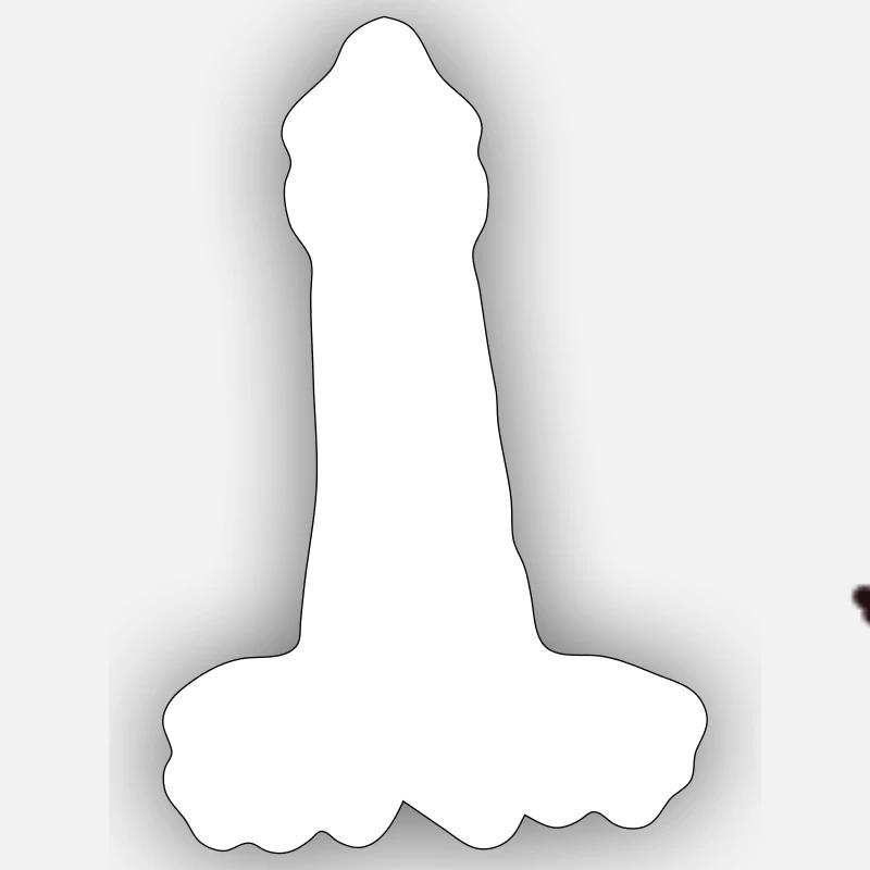 Phare - Sticker taille S (10 x 10 cm) - blanc mat