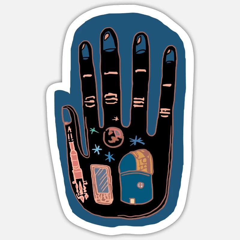 Sticker taille S (10 x 10 cm) - 