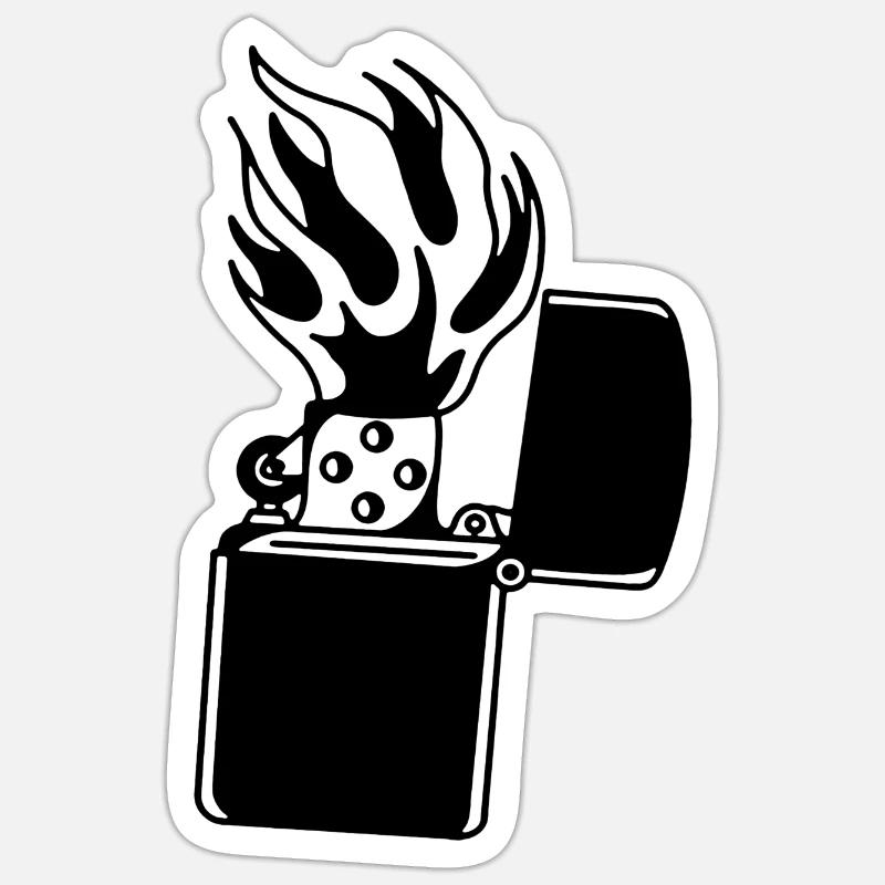 Sticker Größe S (10 x 10 cm) - 