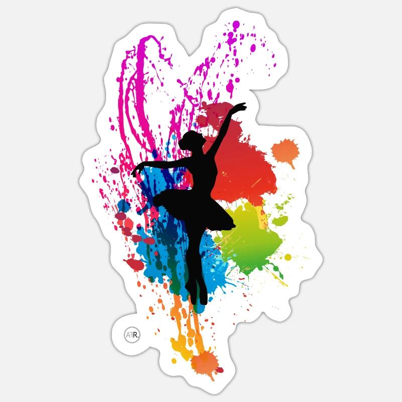 Sticker Größe S (10 x 10 cm) - 