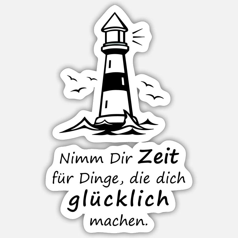 Nimm Dir Zeit Sticker Größe S (10 x 10 cm)