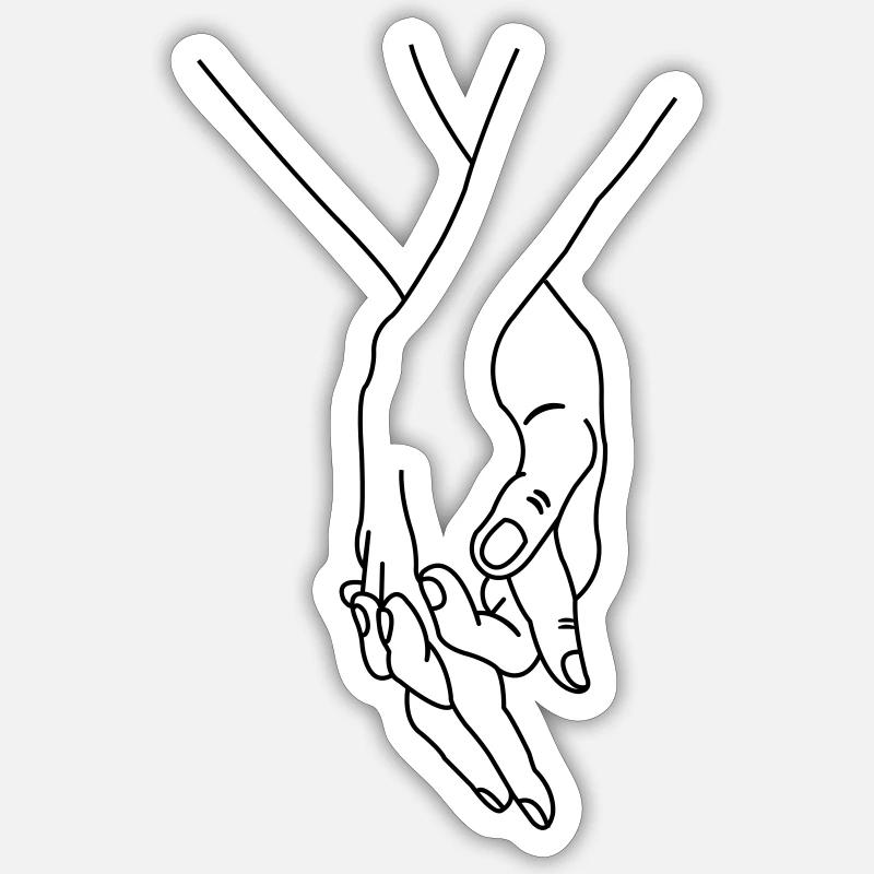 Sticker Größe S (10 x 10 cm) - 