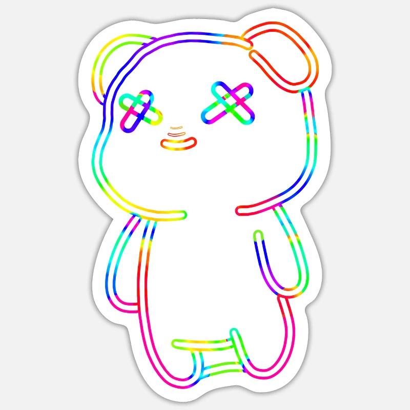 Sticker taille S (10 x 10 cm) - 