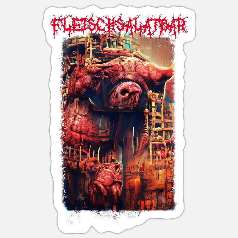 Sticker Größe S (10 x 10 cm) - 