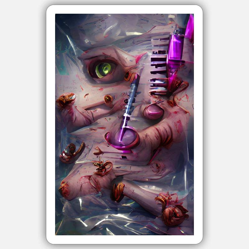 Sticker size S (10 x 10 cm) - 