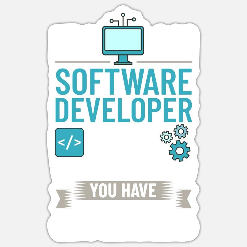 Sticker Größe S (10 x 10 cm) - 