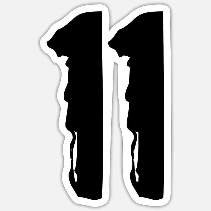Sticker Größe S (10 x 10 cm) - 