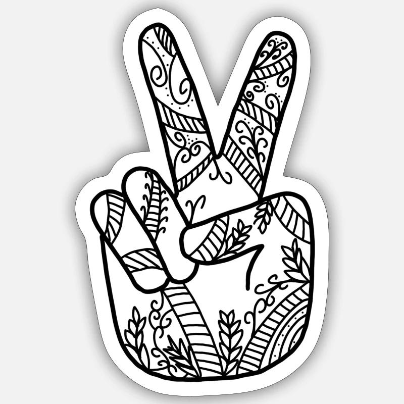 Sticker Größe S (10 x 10 cm) - 