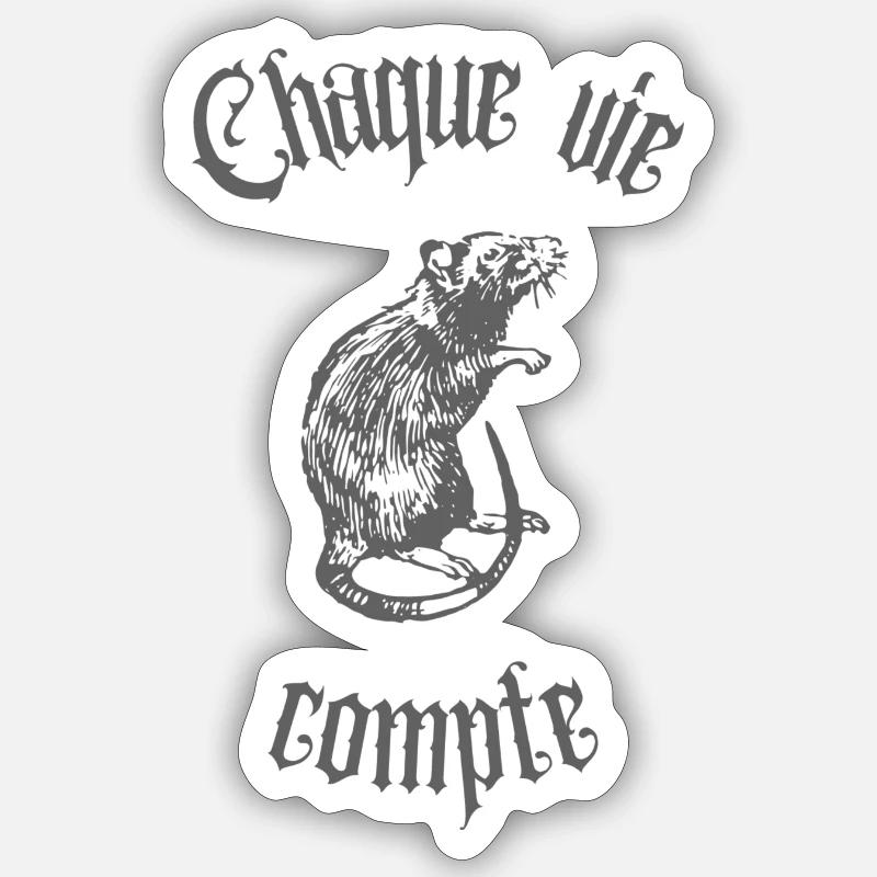 Sticker taille S (10 x 10 cm) - 