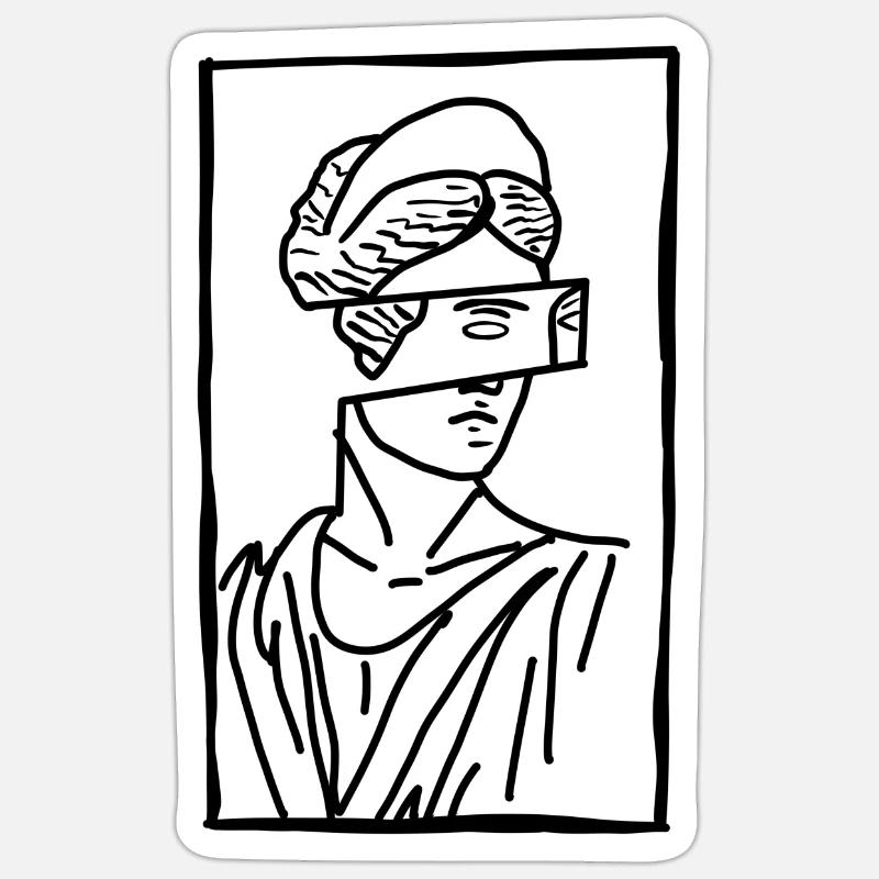 Sticker Größe S (10 x 10 cm) - 