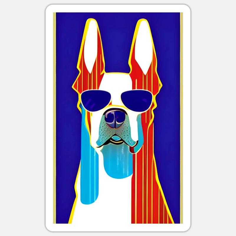 Sticker Größe S (10 x 10 cm) - 