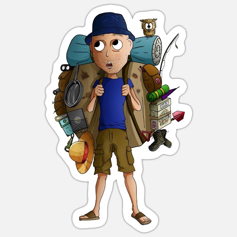 Sticker taille S (10 x 10 cm) - 