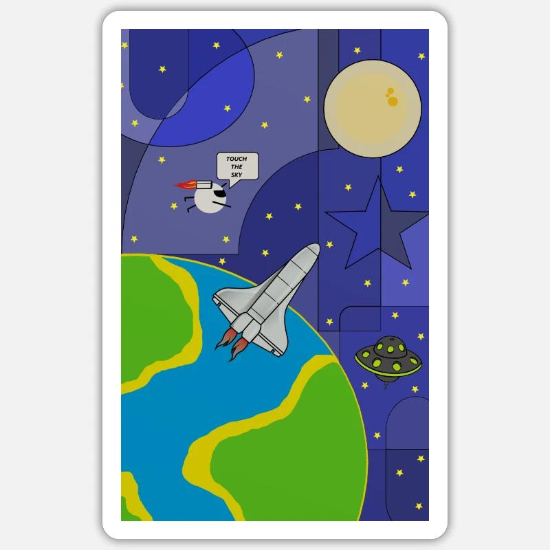 Sticker size S (10 x 10 cm) - 