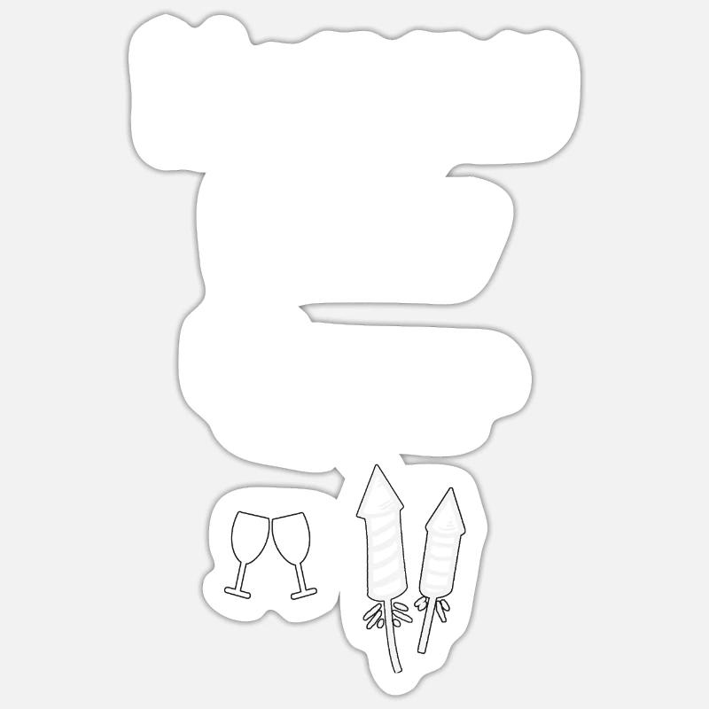 Sticker Größe S (10 x 10 cm) - 