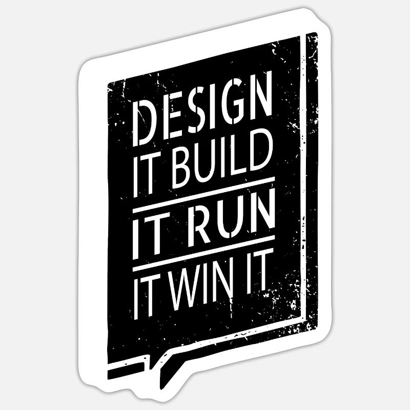 Sticker Größe S (10 x 10 cm) - 