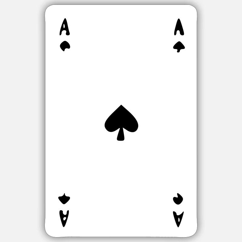 Ace Leaf - Image Sticker taille S (10 x 10 cm)