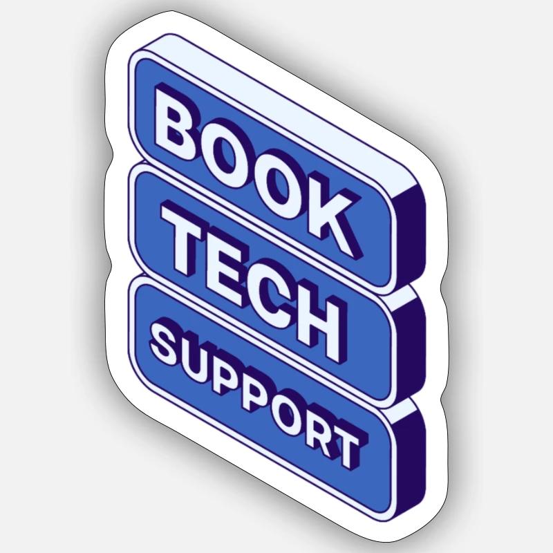 Technik Support Sticker Größe S (10 x 10 cm)